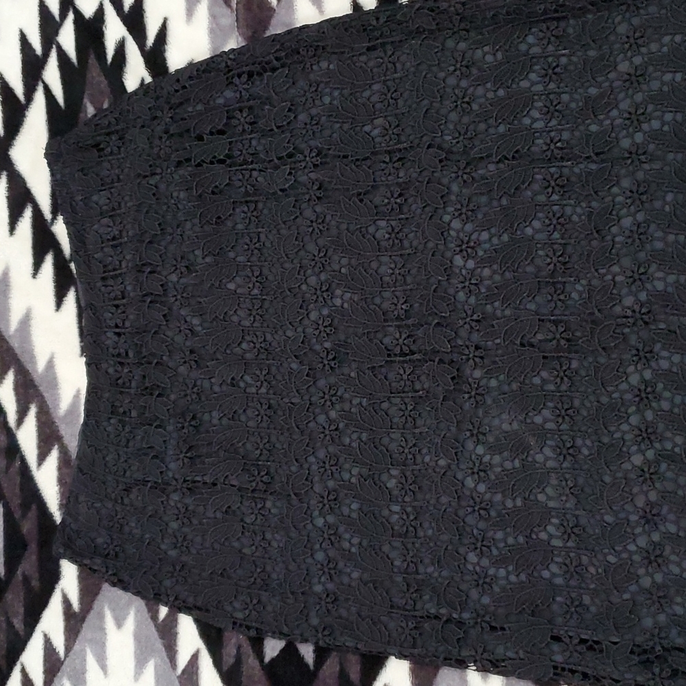My favorite skirt-black lace